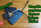 Adapter HUB Zenwire 10w1 USB-C Thunderbolt 3 recenzja test (5)