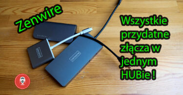 Adapter HUB Zenwire 10w1 USB-C Thunderbolt 3 recenzja test (5)